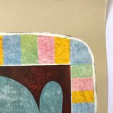 Exhibition poster by victor brauner musée national d'art moderne, 1972