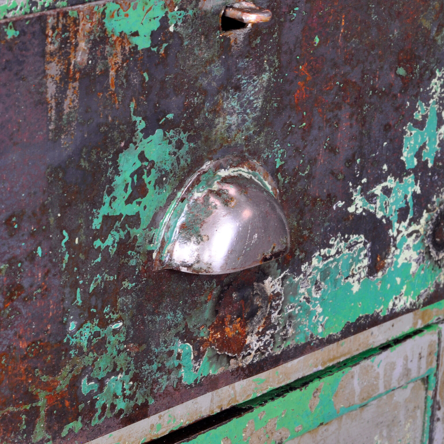 Buffet industriel en fer, années 1960