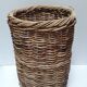 High basket 55cm round rattan old