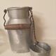 20 cm high zinc milk pot