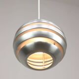 Vintage Italian Aluminum Beehive Pendant Lamp, 80s