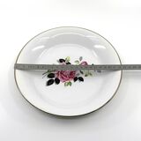 6 earthenware soup plates • L'Amandinoise • Circa 1950