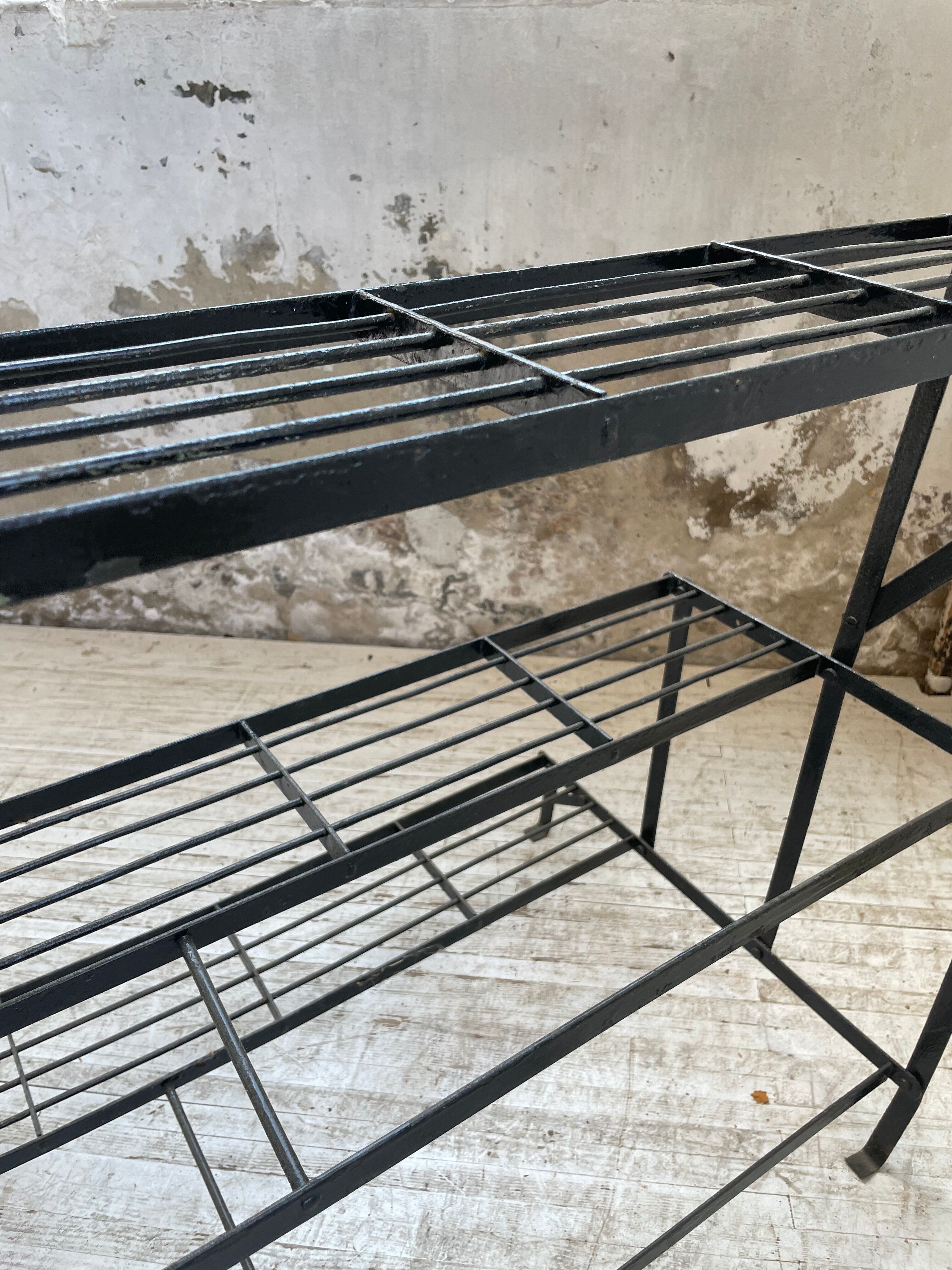 Plant holder florist metal staircase