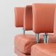 Fauteuil Hydra Sirius par Luca Scacchetti pour Poltrona Frau