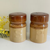 Ceramic salt and pepper duo