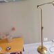 Adjustable swing arm modernist floor lamp