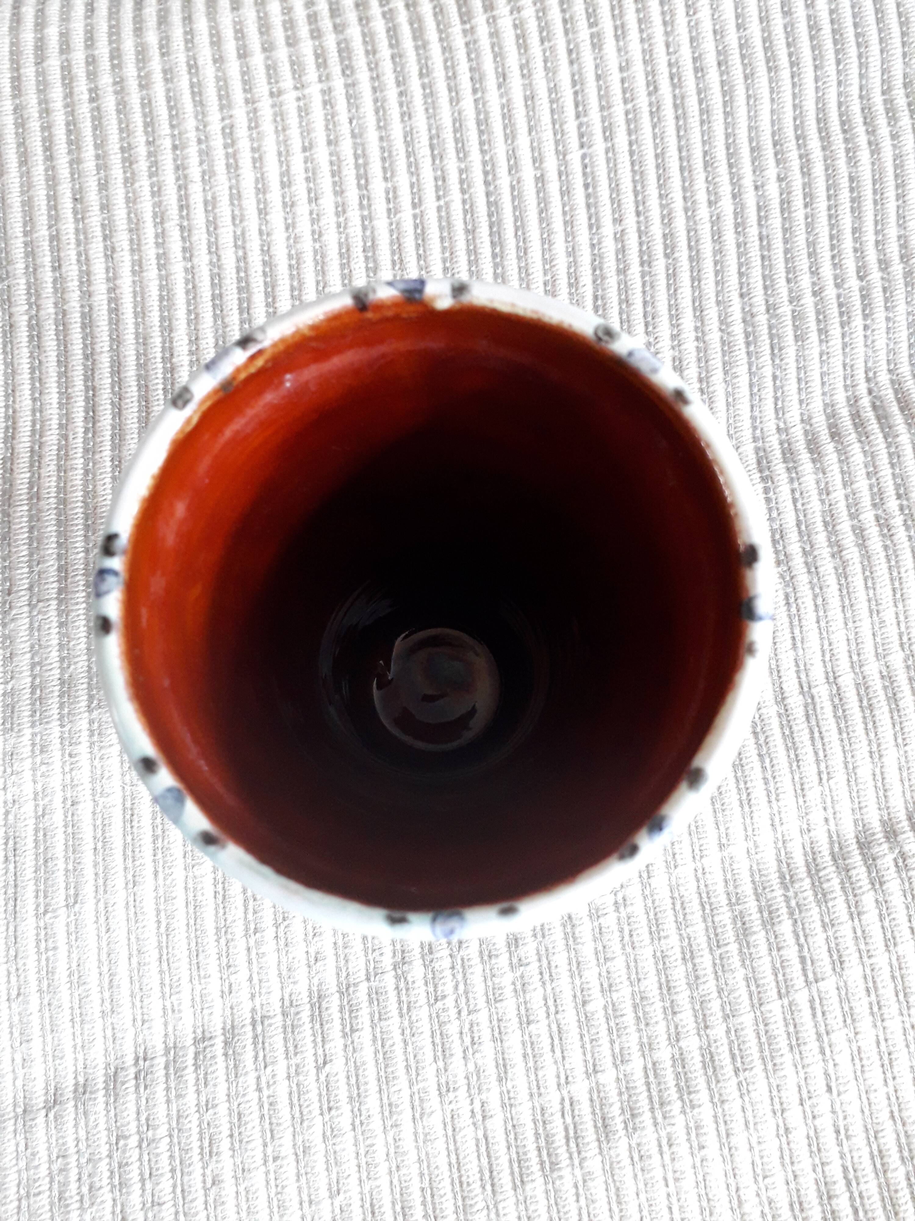 Vintage vase signed Savoie