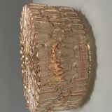 Amber ceiling lamp Caralux Planet 70s