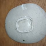 Vintage plate – Abstract decor – 1950s–60s – Handmade ceramics