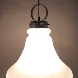 Suspension italienne en verre, années 1970