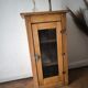 Antique pine and hammered glass confiturier - Renovated