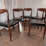 5 Scandinavian/Danish style chairs