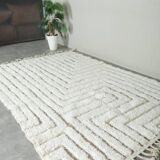 Pure natural wool Berber rug for your living room, size 150 x 250 cm.