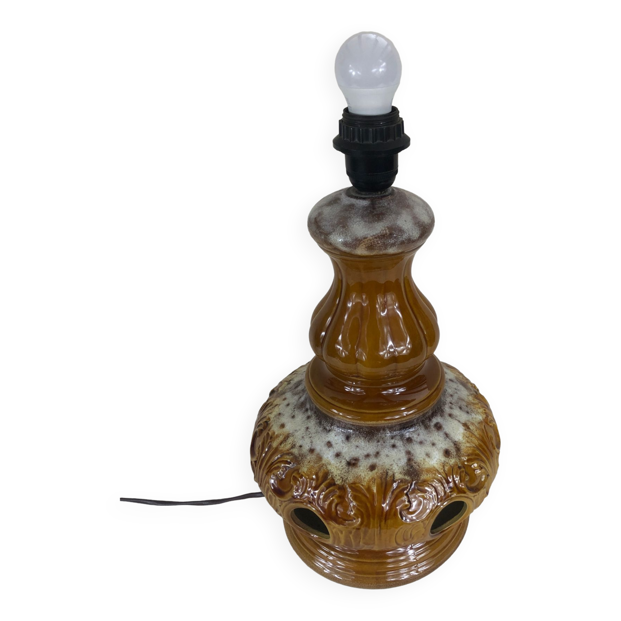 Table lamp West Germany style, ceramic