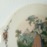Pie dish in faience of sarreguemines model obernai