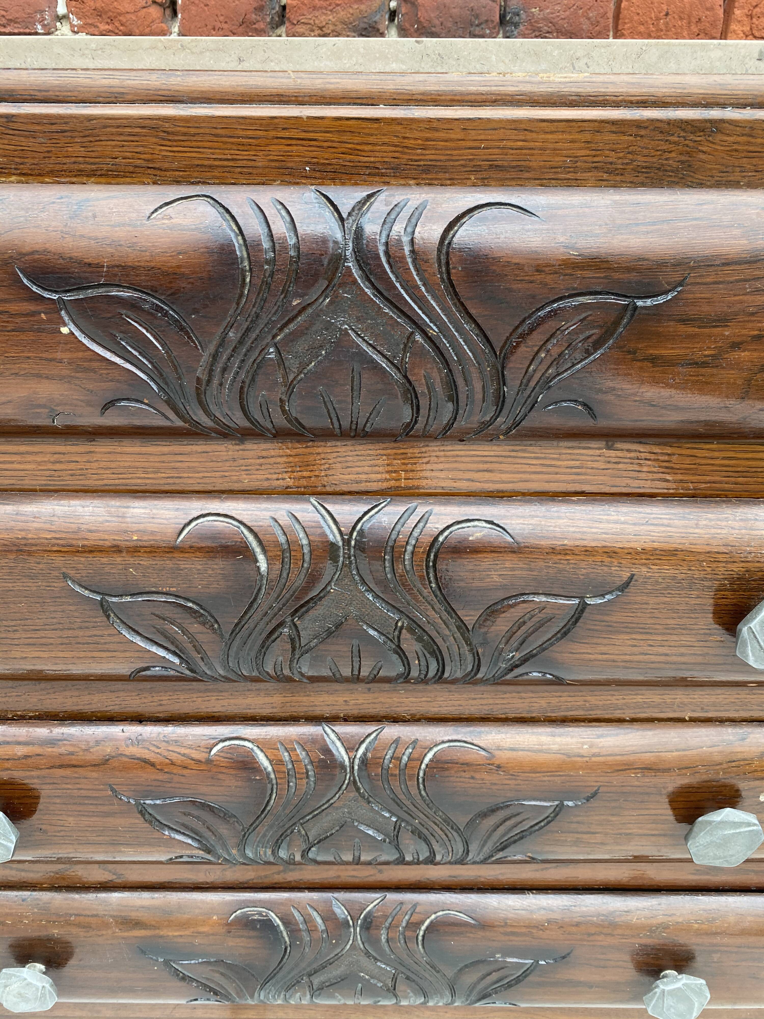 Dresser 30/40s pink marble