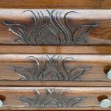 Dresser 30/40s pink marble