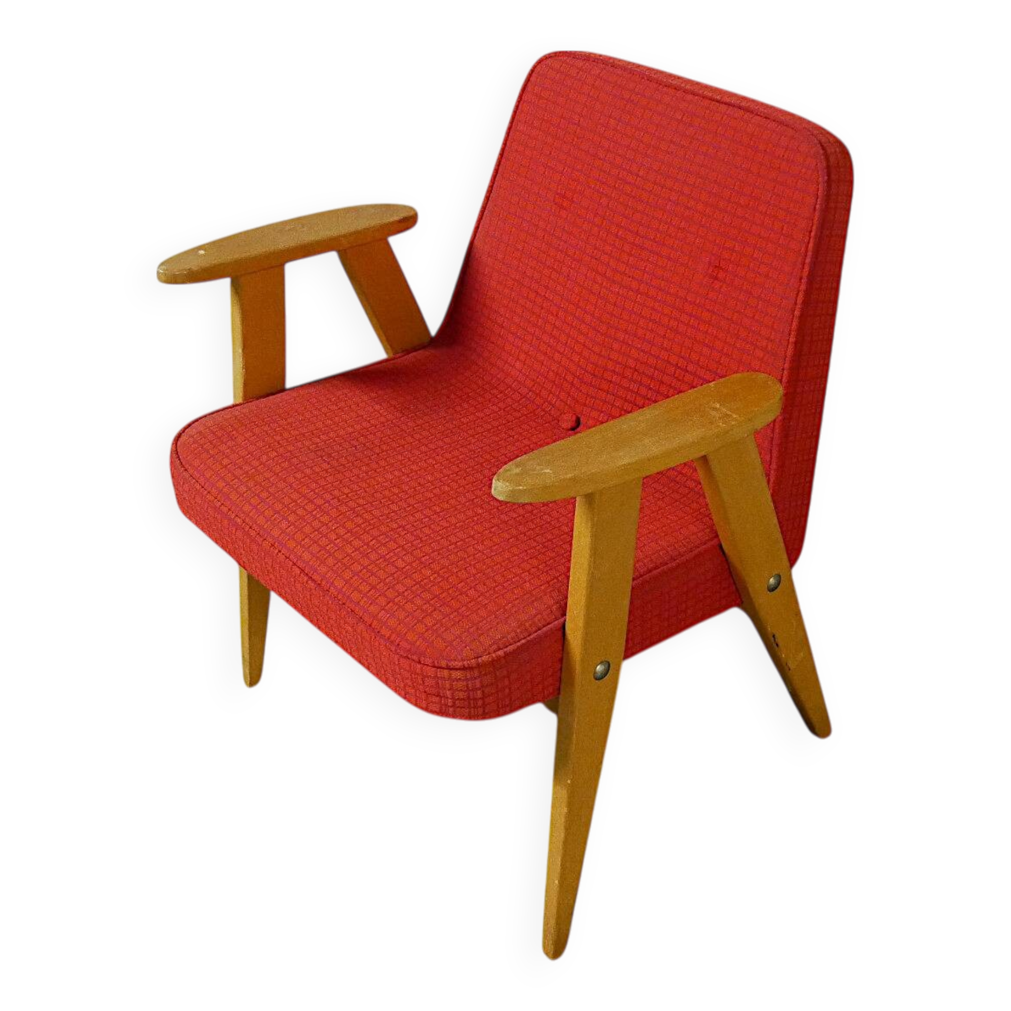 Rare Fauteuil 366 de Jozef Chierowski- Vintage - Circa 1962