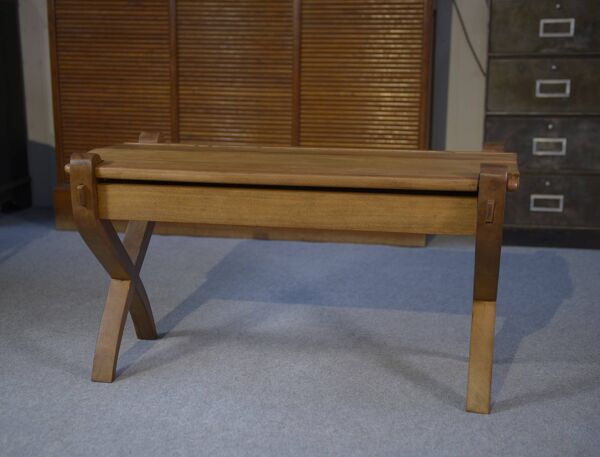 Banc, Table travailleuse VOTRE MAISON par Guillerme et Chambron 1950's
