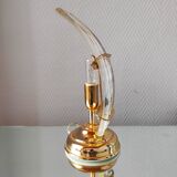 Vintage glass lamp 1970