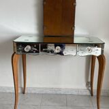 50s Venetian mirrored dressing table
