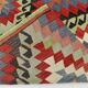 6x10 Green & Red Tribal Vintage Kilim Rug, 199x320Cm