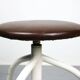 Vintage Industrial Adjustable Swivel Stools, Set of 3