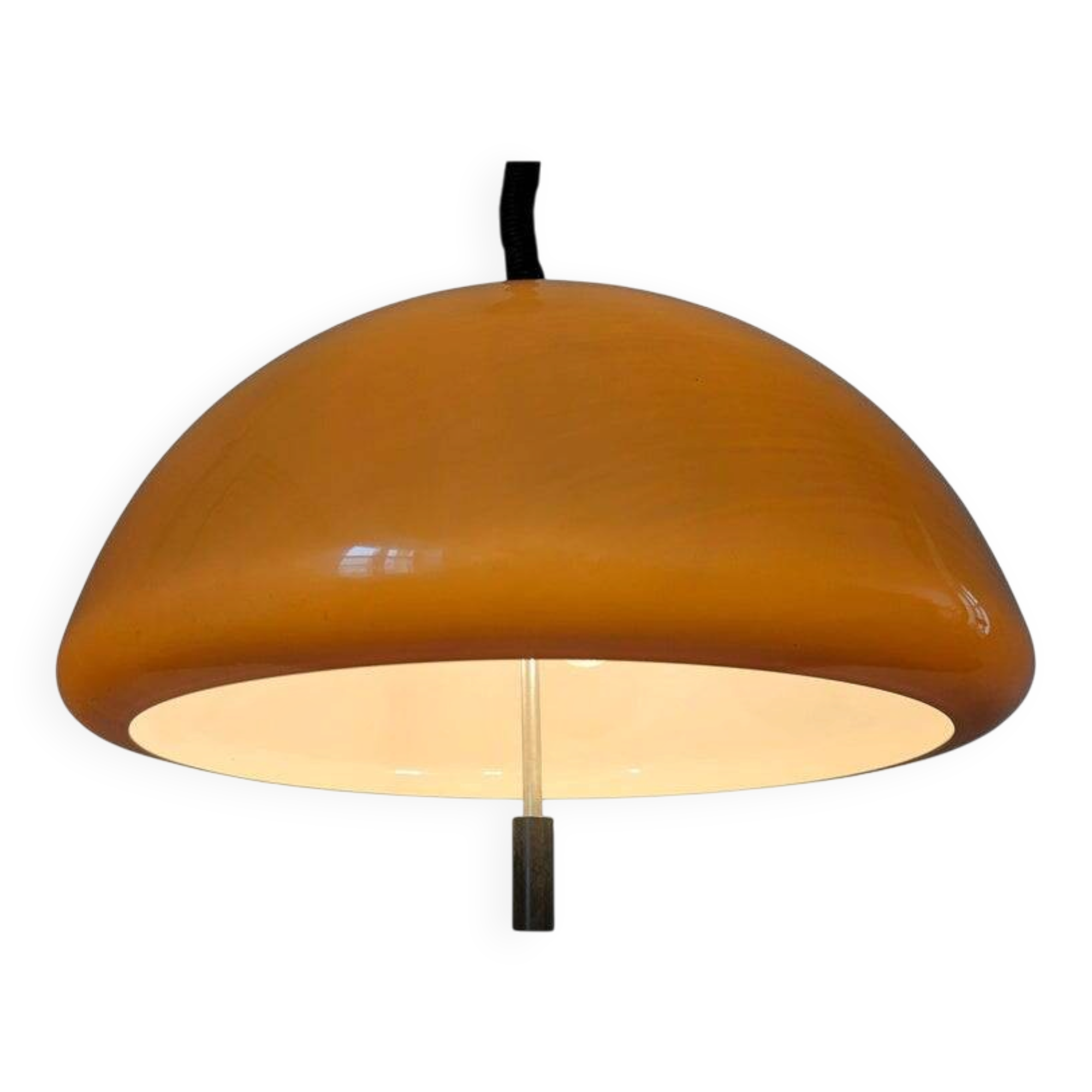 Midcentury Rare Pendant Guzzini, Luigi Massoni, Italy, 1970s