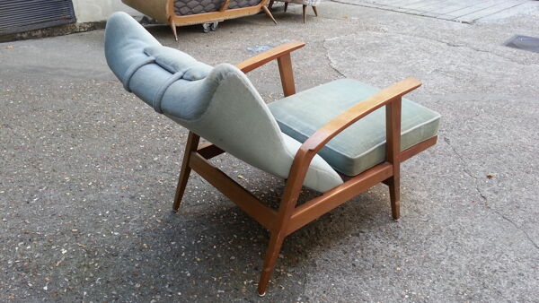 Fauteuil Relax lounge chair Knoll Antimott  a systeme
