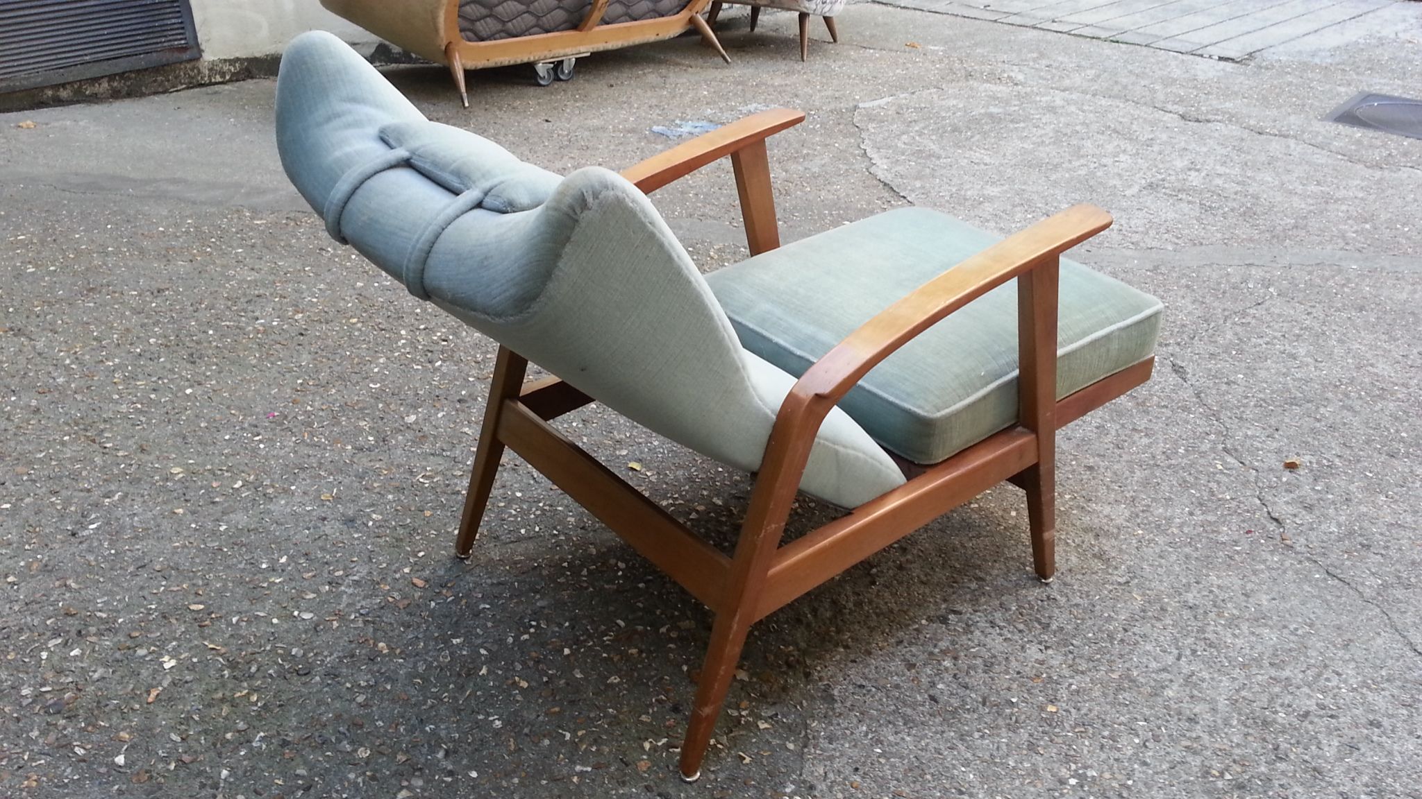 Armchair Relax lounge chair Knoll Antimott's system