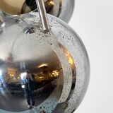Goffredo Reggiani, satellite chrome chandelier from 60s