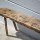 Old farm bench, vintage wooden bench, vintage bench