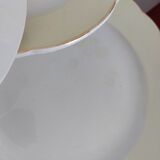 7 flat plates Sarreguemines Hugues