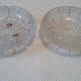 Crystal ashtrays