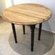 Round table wood diameter 81 cm