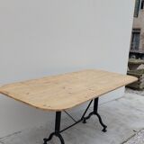 Table de restaurant bistrot en fonte -1m76