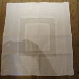 Pillowcase with lace handmade
