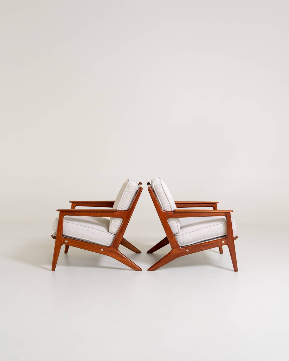Pair of armchairs by Arne Hovmand-Olsen, Denmark, 1960s