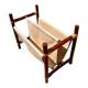 Vintage bamboo magazine rack