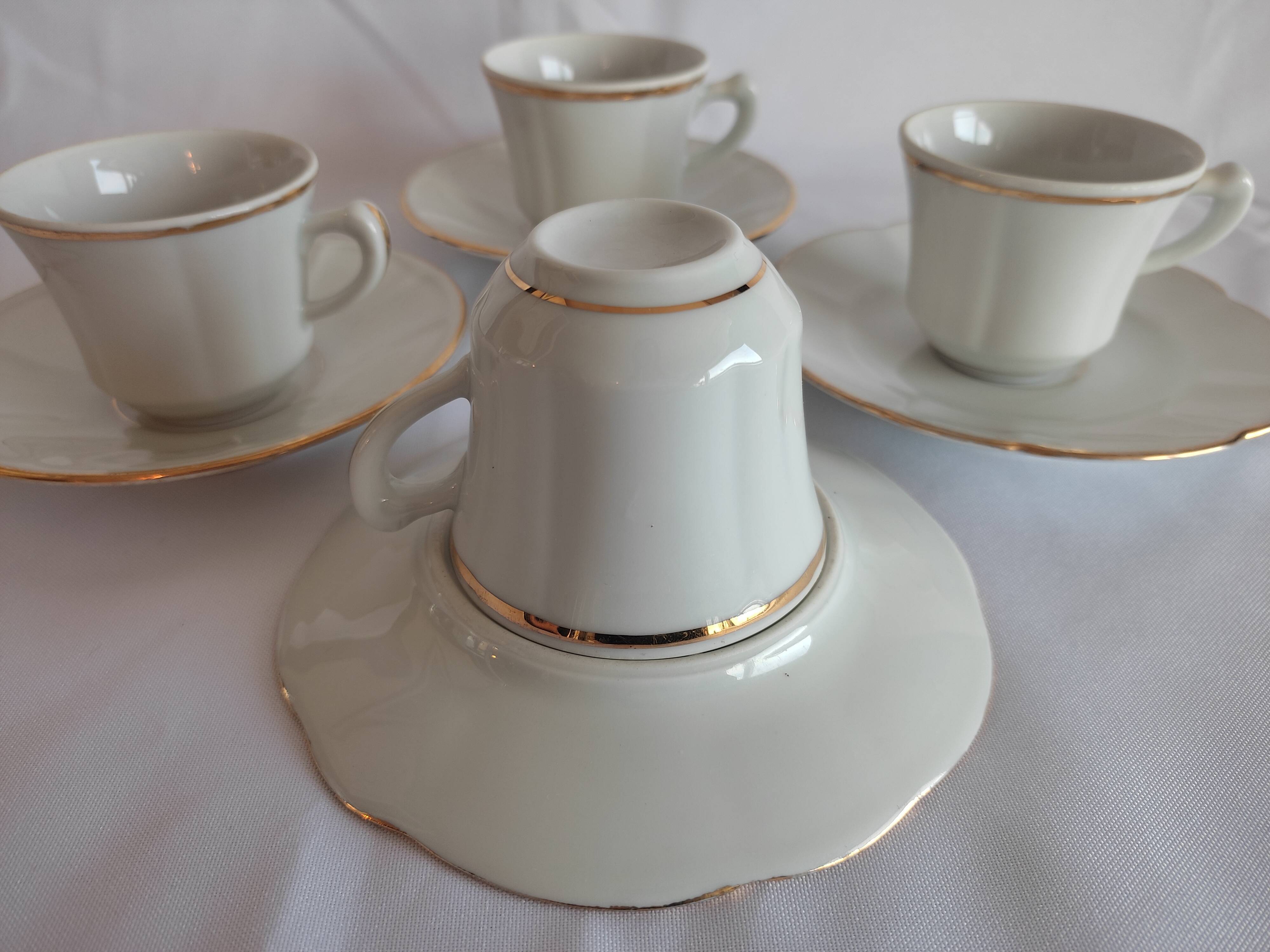 Fine porcelain coffee service
