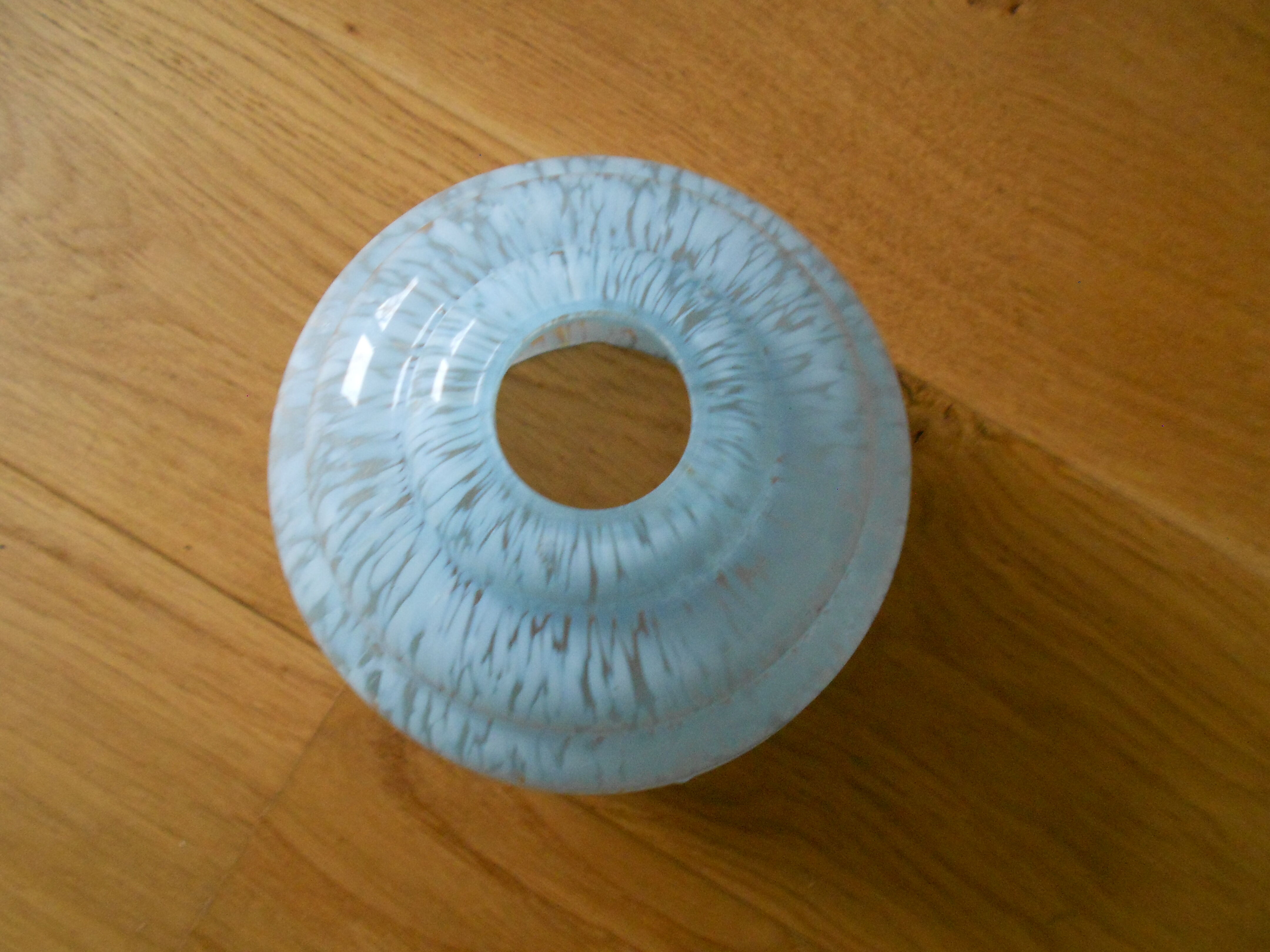 Speckled opaline lampshade