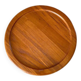 Danish rotating tray Digsmed in vintage teak from the 1960s.