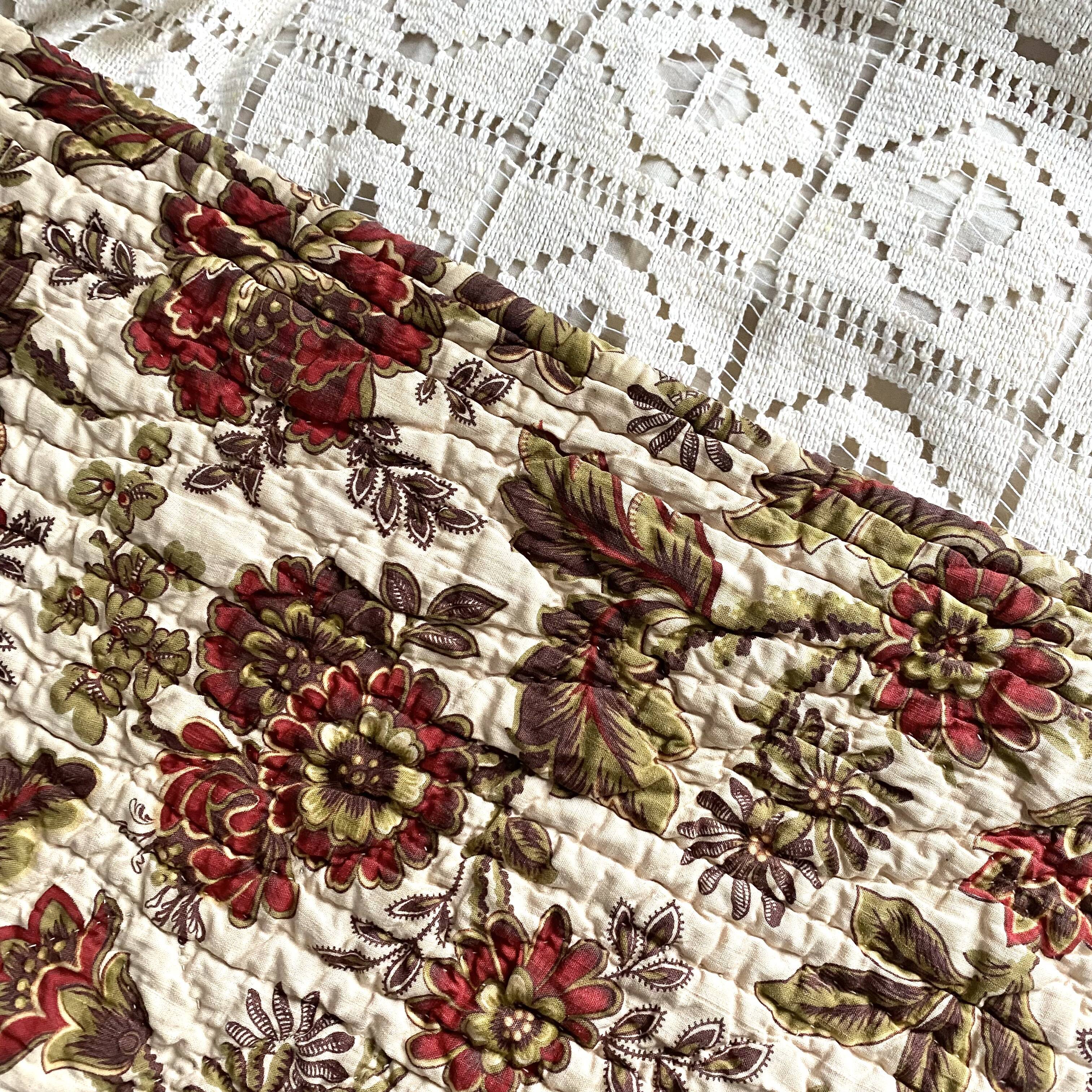 Boutis bed cover 140x170 cm