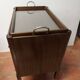 vintage mahogany serving table