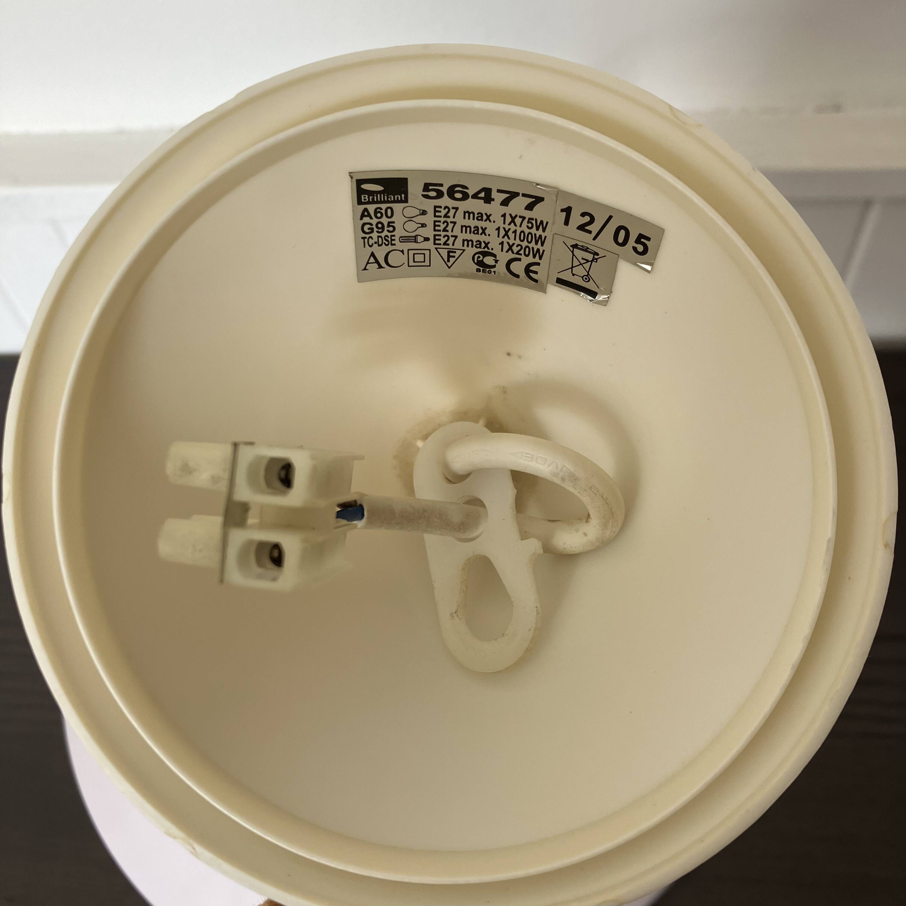 Brilliant lilac postmodern pendant light