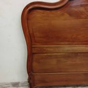 Headboard made of carved wood