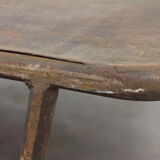 Industrial metal coffee table