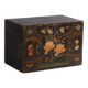 Antique chest painted in pine wood – China, around 1900