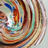 Iridescent glass pocket emptier