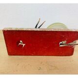 Art deco lamp gazelle brass and marble